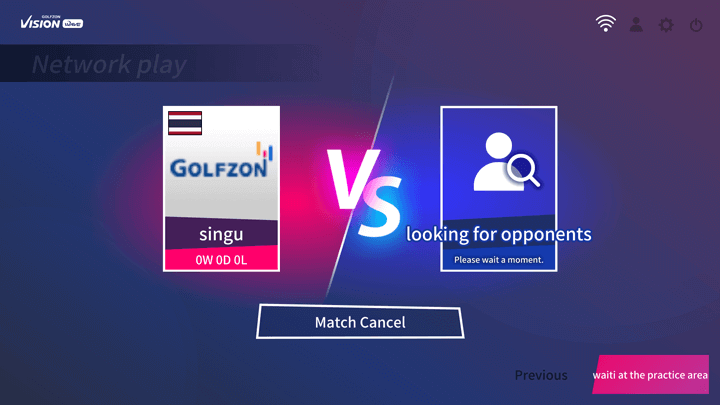 GOLFZON Vision WAVE プレイ画像2